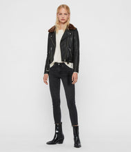 Load image into Gallery viewer, Rigby Lux Leather Biker Jacket
