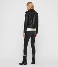 Load image into Gallery viewer, Rigby Lux Leather Biker Jacket
