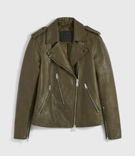 Load image into Gallery viewer, ELVA LEATHER BIKER JACKET
